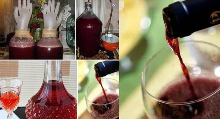  вино из варенья в домашних условиях простой